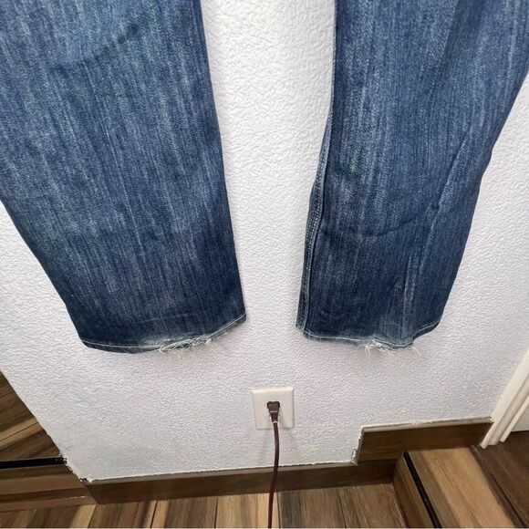 WRANGLER 20X Fire Resistant Straight Light Blue Denim Men Jeans Size 42X30 - Picture 9 of 12